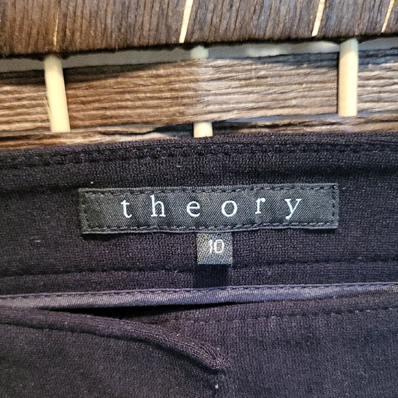 Theory Women's Black Trousers - Picture 2 of 7